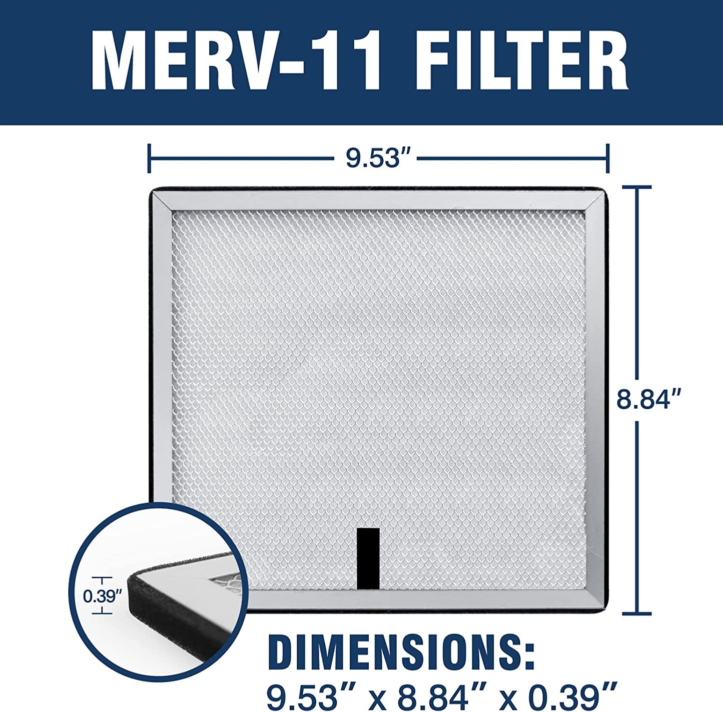 Denwenny MERV-11 for Crawl Space Basement Dehumidifiers D30 Series (2 Pack)